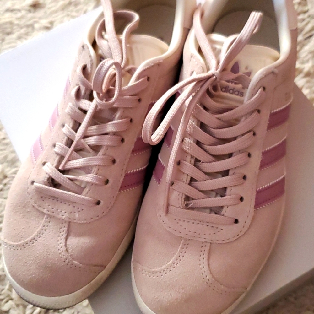 Adidas Gazelle size 6 pink